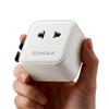 decqle "Air" Adattatore Universale da Viaggio con 2500W Presa AC | Presa Universale da Viaggio, NON è Un Convertitore di Tensione, per UE/Regno Unito/Stati Uniti/Australia e 200+ Paesi(bianca)