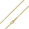 trendor Collana Unisex Argento Sterling 925 Placcato Oro 21012-60 60 cm