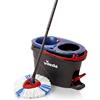 Vileda H2PrO Spin Mop Sistema lavapavimenti con centrifuga |Separazione tra acqua pulita e sporca |Sistema a doppio serbatoio| Strizzatura senza sforzo con pedale | Fiocco in microfibra