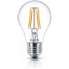 PHILIPS 4-40W 220-240V E27 470lm 2700K A60 CL FIL ND