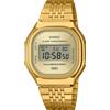 Casio Orologio Uomo Casio Acciaio Multifunzione Vintage Dorato A140WEG-9AEF