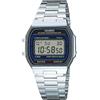 Casio Orologio Unisex Casio Acciaio Digitale Vintage Giappone A164WA-1QJH Import
