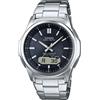 Casio Orologio Uomo Casio Solare Pelle Nero Giappone WVA-M630D-1AJF Import