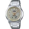 Casio Orologio Uomo Casio Solare Pelle Beige Giappone WVA-M630D-9AJF Import
