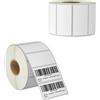 BETCKEY - 51mm x 25mm(2 in x 1 in) Perforated Etichette Termiche per Codice a Barre e Indirizzo Compatibile con stampanti Zebra e altre [2 Rotoli/2600 Etichette]