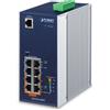 PLANET IGS-4215-4P4T switch di rete Gestito L2/L4 Gigabit Ethernet [10/100/1000] Supporto Power over [PoE] Blu, Bianco (IP30 Industrial 4-Port - 10/100/1000T 802.3at PoE + Managed Switch [-40~75 degrees C], dual redund [IGS-4215-4P4T]