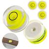 Your Day Mate Set di fiale per livella tonda, 5 pezzi, con Ø 12 mm, livella senza etichetta, livella ad acqua, livella circolare, livella circolare per caravan, macchina fotografica, fai da te, Livella Bullseye