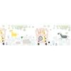 PRO[f]home Profhome Carta da parati per bambini 403756-GU bordo autoadesivo bianco giallo bianco-crema azzurro 0,155 m x 5,00 m / 0,775 m2