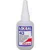 Loxeal Adesivo Istantaneo 20g Speciale 43 - Cianoacrilato, Universale, Media Viscosità, Adatto per Legno, Plastica, Metalli, Pelle e Altri Materiali