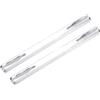 QUARKZMAN 2 Pcs Perno Per Maniglia Porta 110mm Lungo Parti Quadrate Argento | Pezzo Di Sostituzione, Pezzo Di Ricambio, Per Montaggio