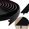 MHDJQ Profilo di Transizione Autoadesivo 1 Meters Striscia di Transizione per Pavimenti Striscia di Transizione per Pavimento Profilo di transizione a T per Piastrelle Legno Laminato Silicone (1 Meters)
