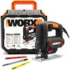 Worx WX477.1 Seghetto Alternativo 550 W, 3 Lame Incluse
