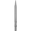 Einhell - Scalpello a punta originale, 410 mm (accessori per martello demolitore, attacco SDS-Hex, scalpello a punta in metallo robusto, lunghezza 410 mm