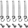Artibetter Kit Rivetti E Dadi Per Ventaglio Pieghevole Manuale 5 Set in Acciaio Inossidabile 1.3 Pollici Accessori Per Riparazione Ventola Portatile Fai-Da-Te