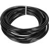PATIKIL Tubazione Pneumatica 1/4 OD 16.4ft 6mm OD 4mm ID Tubo In PU Nero | Per Collegamenti A Compressori O Trasferimento Fluidi