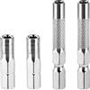 InnoHHustle Inserti esagonali per cacciaviti da 1/4, adattatore da 6,35 a 4 mm, punta da 1/4, per micro punte a forma di 4 mm, per utensili per la casa, l'auto e la riparazione di macchine