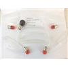 RMS KIT 4 GEMME FRECCE + VETRO FANALE POSTERIORE TRASPARENTI compatibile con PIAGGIO NRG EXTREME - CON 5 LAMPADINE OMAGGIO