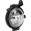 Sahgsa Alloggiamento del Fendinebbia del Paraurti Anteriore, Resistente Sostituzione in ABS per Mini Clubman Dal 2007 in Poi Guida Nero