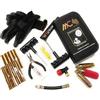 Motocarene Kit Riparazione Pneumatici Moto Set Portatile Ripara Gomme Tubeless, Senza Camera d'Aria con Mastice Slime Moto (PRO 3 CO2)