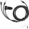 BTFO Adattatore Auto per Starlink Mini, 3m 3-in-1 Alimentazione DC 12V-24V con Spina Accendisigari Caricabatterie Auto Impermeabile per Starlink Mini Cavo Barche Camion Camper Rimorchi