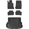 SMK Set di tappetini in gomma e tappetini per il bagagliaio per Mercedes-Benz GLK X204 2008-2015 Migliorare il comfort di viaggio con tappetino antiscivolo auto 3D- tappetini per tutte le stagioni aut