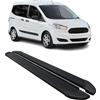 OMAC Pedane Laterali Sottoporta compatibile con Ford Transit/Tourneo Courier 2014-2022 L1 Nero