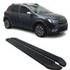 OMAC Sottoporta Laterali Pedane Laterali Compatibili con Dacia Sandero Stepway 2021-2026 Nero Alu