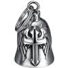 BOBIJOO JEWELRY - Moto campana Lucky charm protezione Biker Triker croce ali di angelo in acciaio inox 316l