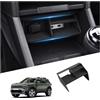 WEIPIN Dacia Duster 2024 2025 2026 - Cassetto portaoggetti per console centrale, per Dacia Duster 2024, organizer nascosto, portaoggetti per bracciolo auto