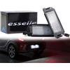 Esselle Parts Placchette Luci Targa LED Compatibili con Kia Picanto 2, Rio 3, Soul 18 SMD CANBUS 6000K Bianco Ghiaccio Plug & Play
