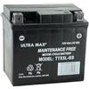 ULTRA MAX Ultramax TTX5L-BS 12V 4Ah 55CCA Motorcycle, Motorbike, Powersports Battery
