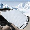 Vinuwu Copertura per parabrezza auto, protezione solare | Copertura invernale per parabrezza, pieghevole, contro radiazioni, sole, neve, polvere, impermeabile