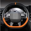zfbh Coprivolante Auto per Citroen DS3 DS4 DS5 DS5 DS 5LS DS6 DS7 DS9 Copertura del Volante dell'automobile in Pelle Microfibra D Forma Coprivolante (Colore : 6)