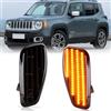 OZ-LAMPE Frecce Laterale a LED per Renegade 2015-2017, Indicatore di Direzione a LED Canbus, 2 Pezzi