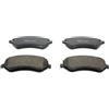 FERODO Kit pastiglie freni Anteriore con segnalatore acustico usura senza accessori FDB1576 Compatibilità con JEEP CHEROKEE KJ, CHRYSLER VOYAGER IV RG, RS, DODGE CARAVAN RG