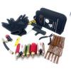 Motocarene Kit Riparazione Pneumatici Moto Set Portatile Ripara Gomme Tubeless, Senza Camera d'Aria con Mastice Slime Moto (PRO 6 CO2)