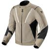 REV'IT! Revit Airwave 4 Giacca tessile da moto, sabbia/nero, M