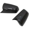 QGBKLZNZHP Calotte Specchietto Per Mitsubishi Lancer X 10 EX EVO 2008-2016 Porta Laterale Copertura Specchietto Retrovisore Trim Borsette Adesivo Side Mirror Cap(Carbon Fiber)