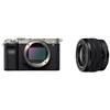 SONY - Kit Fotocamera Digitale Mirrorless a7C Nero / Argento Sensore CMOS 24,2 Mpx 4K Ultra HD + Obiettivo FE 28-60mm F4-5.6 - SPEDIZIONE GRATUITA
