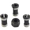 Elchuiaby Dado a vite M15 per sistemi di pinze per fresa a punta per fresa progettato per adattarsi a frese con gambo da 6 mm, 6,35 mm e 8 mm in applicazioni di incisione (6,35 mm)