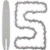 Mamuth Wild Nature Binario per sega Stihl + catena per motosega 12, 30 cm, 1,1 mm, 3/8LP 44TG 7T A074 MAMUTH