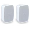 HELVIA COPPIA DIFFUSORI A PARETE IP-65 5.25" HELVIA LIVEO-530 PWH BIANCO