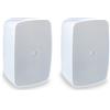 HELVIA COPPIA DIFFUSORI A PARETE IP-65 6.5" HELVIA LIVEO-640 PWH BIANCO