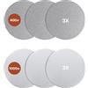 MMOBIEL Affilacoltelli a Rullo di MMOBIEL - 6 Angoli Magnetici (12°, 15°, 17°, 19°, 22°, 25°) - Affila Coltelli da Cucina - Affilatore con 2 Dischi Diamantati - Kit Manuale - (Dischi per Affilatura - 6 Pezzi)
