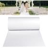 TWSOUL Tappeto bianco per matrimonio, 1 m x 10 m, per matrimonio, spessore 2,2 mm, per eventi, fiere, per ricevimenti, per la prima volta