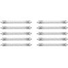 Osram, 10 lampadine alogene ad asta, 64701, 230 Watt, 230 Volt, R7S