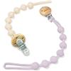 MumEZ Catenella Portaciuccio - Porta Ciuccio: Set 2 PCS Con Catenella Ciuccio, Portaciuccio Mam Clip per Tenere Pulito Il Ciuccio Del Tuo Bambino