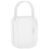 Cnrfeoap Contenitore per capezzoli per bambini, contenitore per succhietti per custodie, portatile, trasparente, per neonati all'aperto