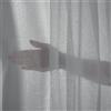 Deconovo Tende per Interni Eleganti in Voile Effetto Lino con Fettuccia - 2 Pezzi Trasparenti Morbidi, Filtrano la Luce Naturale, 140x260 cm, Ideali per Soggiorno e Camera da Letto, Grigio