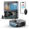 Lefant M210 PRO OMNI Robot Aspirapolvere Lavapavimenti con Mappatura, Rullo Autopulente, 20000Pa, Laser dToF, Ostacoli PSD 2.0, Anti-Groviglio, Lavaggio con Acqua Pulita, WiFi 2.4G/5G, Alexa/App